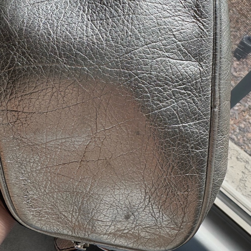 Coach Silver Crossbody - Coach Crossbody Bag - Picture 9 of 10